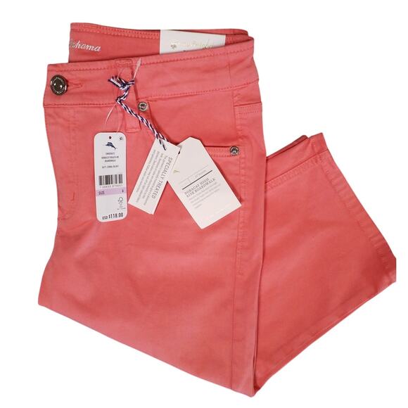 Tommy Bahama Boracay High Rise Boardwalk Shorts | Size 6 | NWT - Picture 3 of 9